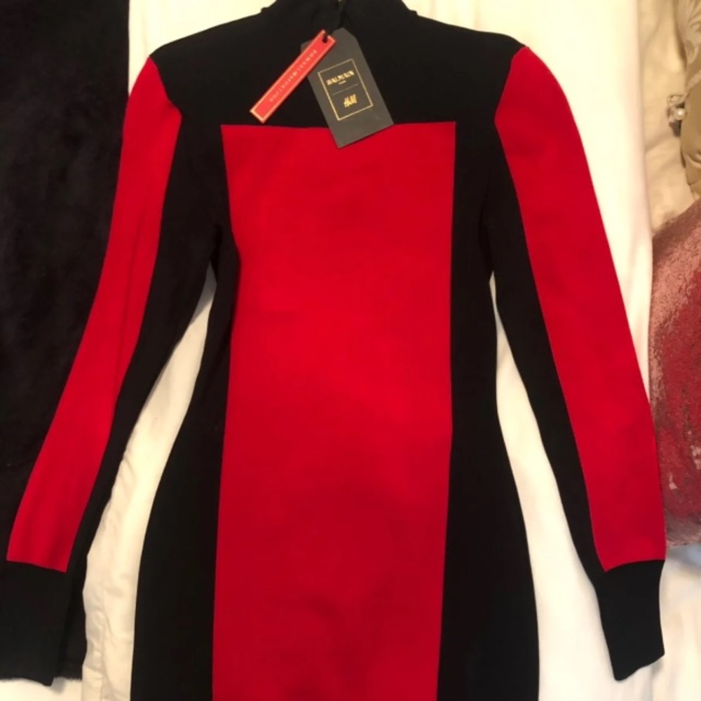 Balmain x H&M dress